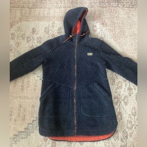 Llbean Women's Mountain Pile Fleece Coat. Great condition.